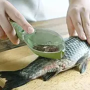 Fish Scale Remover with Lid and Safe Handle