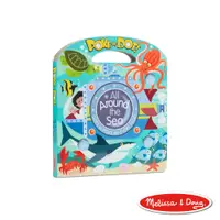 在飛比找PChome24h購物優惠-美國瑪莉莎 Melissa & Doug 神奇泡泡手提書,海