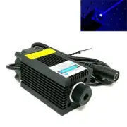 405nm 300mW Purple Violet/Blue Dot Laser Diode Module Carving w 12V AC Adapter