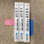 白話左傳 上+中+下│星光書局│馮作民│3冊合售│些許劃記、一頁略損