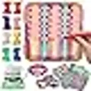 FUNiOi Weaving Loom Kit Toys for Kids, DIY Crafts Projects of 6 Potholders and 1