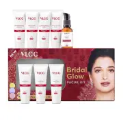 VLCC Bridal Glow Facial Kit 49gm Hyaluronic Acid Niacinamide Vitamin C