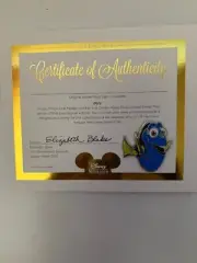 Little Dory from Finding Dory Disney Movie Club VIP Exclusive Pin with COA 2016
