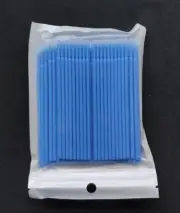 1000pcs Dental Disposable Micro Applicators Brush Mixed Sticks Bendable 8 Colors