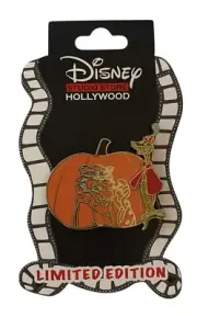 Robin Hood Prince John Sir Hiss Villain Halloween Pumpkin LE 400 DSSH DisneyPin