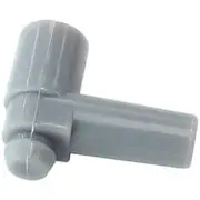 Aeroflow Hei Boots Only Bulk 100Pk 90 Deg. Grey 100 Pk - AF4530-34555