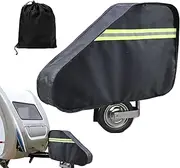 Tow Hitch Covers | Hitch Shade Car Hook | 600d Oxford Cloth Towing Ball Coupling Lock Breathable Windproof Shade for Damp Scratches Snow Rain
