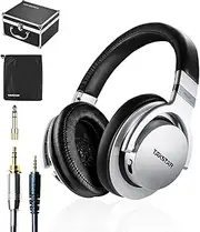 Takstar Over-Ear Wired Headphones, Professional Monitor Hifi Stereo Dynamic Studio Noise Cancelling Headsets, 3 Bass Adjustment, 10Hz-20kHz Frequency Response for Music Studio Recording Monitoring