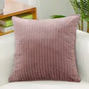 Rosewood Velourwith Microgel Feather-Like Insert Pillow