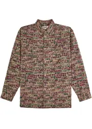 Ymc Mitchum Printed Seersucker Shirt - Multicoloured - L L