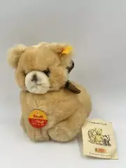 Vintage Steiff Teddy Bear SNUFFI 6” Plush Stuffed Animal New With Tags