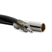 Kondor Blue 14 Mini XLR Male to 3.5mm Mono Mini Plug Audio Cable for RODE on Camera Mic