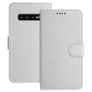 Compatible with Samsung Galaxy S10 Wallet Case with RFID Blocking Credit Card Holder, PU Leather Folio Flip Kickstand Protective Shockproof Cover-B...