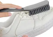 [Generic] Shoe Cleaning Brush | Compact Shoe Cleaning Brush,Portable Long Handle Soft Multifunctional Scrubber for Boot Maintenance Outdoor Sneaker Household Home Travel
