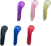 PAMINGONO Absorbent Hair Wrap for Quick Dry 6pcs Women's Turban Shower Bath Cap Night Hat Hair Drying Bonnet Comfortable Material Light Weight