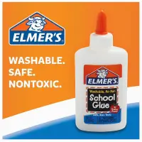 在飛比找蝦皮購物優惠-「現貨在台」美國ELMER’S牛頭牌可水洗 安全無毒白色學校