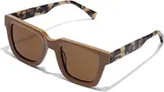 [Hawkers] Unisex One Uptown Brown Olive Sunglasses, Olive Brown, Size, Olive brown, One Size