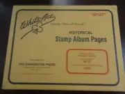 "WHITEACE" STAMP ALBUM PAGES U.S. BOOKLET PANES #BP-27,2006 FREE SHP.