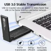 WiFi-6E Tri-band AX5400M USB WiFi Adapter 2.4GHz+5GH+6GHz Wireless Network Card