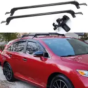 43.3" Roof Rack Crossbars Luggage Cargo Carrier w/Key For Toyota Venza 2009-2024