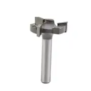 CNC Spoilboard Surfacing Router Bit 1/4 Inch Shank Carbide Tipped Silver AU