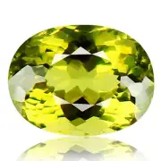 Apatite 3.06ct aaa yellowish green color 100% natural earth mined Madagascar