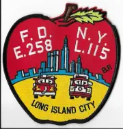 New York Fire Department (FDNY) Engine 258/Ladder 115 Patch V1