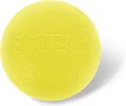 Planet Dog Orbee-Tuff Squeak Ball Yellow Dog Fetch Toy