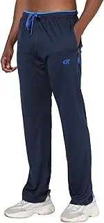 [NEIKU] Mens Lightweight Sweatpants with Pockets Open Bottom Mesh Athletic Pants for Running