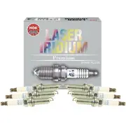 NGK Laser Iridium Set of 6 Spark Plugs 93026 for Nissan GT-R 2009-2020 V6 3.8L (for: Nissan)