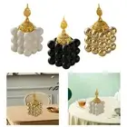 Incense Cone Holder with Cover Square Incense Burner for Bedroom Tabletop