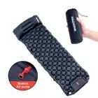 Outdoor Camping Sleeping Pad Inflatable Mattress with Pillow Ultralight Air Mat