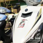 反光屋FKW  JOG FS JOGFS YAMAHA 山葉 機車車型貼紙 機車反光貼紙 設計師手繪款 車型貼 車身裝飾