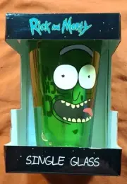 Rick and Morty 16 oz Pint Glass PiCKLE RiCK - NEW In Box - HOT TOPIC EXCLUSIVE