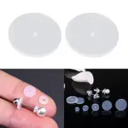 Pack of 100 Silicone Ear Discs Accessory for Comfort and Stability