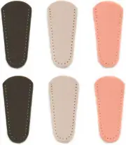6 Pieces Scissors Sheath Safety Leather Scissors Cover Protector Colorful Sewing