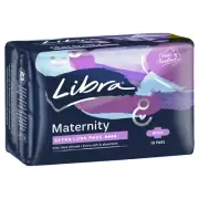 New Libra Maternity Pads Extra Long with Wings - 10 pack FAST FREE SHIPPING AU