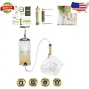 Freestanding 3-Stage Water Filter Straw – Lightweight for Emergency Preparedness