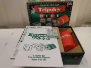 [New In Open Box] Complete Unused Vintage 1997 Cadaco Tripoley Family Dice Game