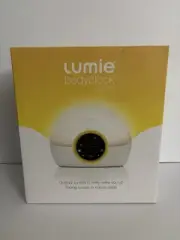 Lumie Bodyclock Rise 100 - Alarm Clock Simulates Sunrise & Sunset - New Open Box