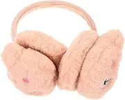 [Minkissy] 1pc Panda Earmuffs Adjustable Ear Ear Muffs Leopard Ear Protection Ears Ear Cuff Ear Muffs for Winter Gloves for Coffee Plush
