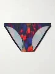 [Eres] Eres - Jupiter Printed Bikini Bottoms - Purple - FR 42 FR 42 Purple