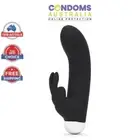 Fifty Shades of Grey Greedy Girl Rechargeable Mini Rabbit Vibrator - Free Ship