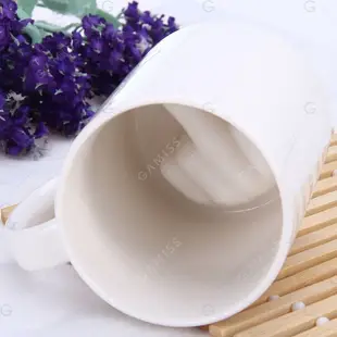 白色內中指茶杯馬克杯創意不文明中指杯惡搞中指陶瓷咖啡杯