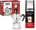 Bialetti 3Tz Express Moka Pot with Perfect Classic Moka 250 G Size Name:3 Cup...