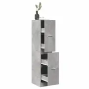 Apothecary Cabinet Storage Cabinet Cupboard Living Room Engineered Wood vidaXL