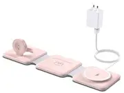 Charging Station for Apple Multiple Devices: 3 in 1 Foldable Magnetic Wireless