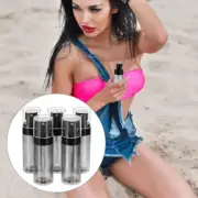 5 Pcs Sunscreen Spray Bottle Mini Perfume Refillable Travel Room Bottles