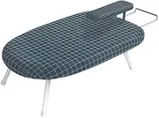 Folding Ironing Board Portable Tabletop Ironing Board Removable Cover Compact Space Saver for Home Laundry Room Dorm