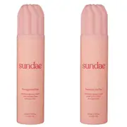 2x Sundae 265ml Whipped Shower Bathroom Pomegranate Fizz Body Wash Skin Care